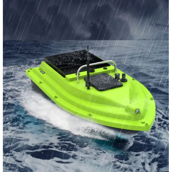 Прикормочний карповий кораблик D26 Green з GPS навігацією та акумулятором 12000 mAh