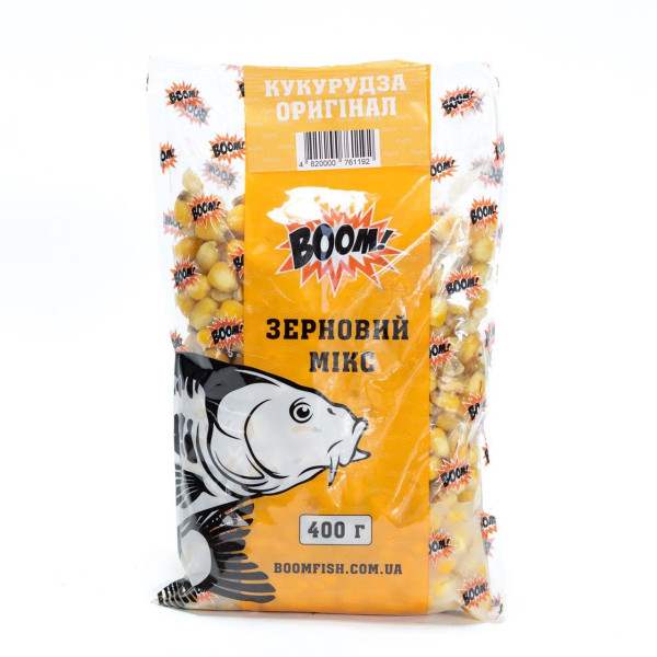 Зерно Варене 400г - Кукуруза Оригинальный BOOM