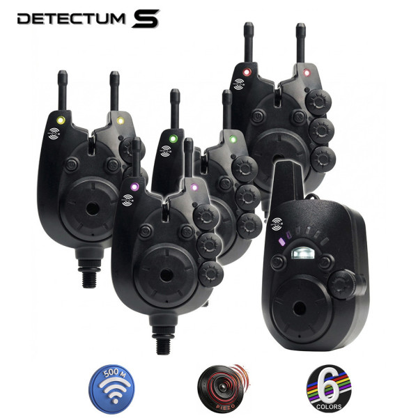 Набір сигналізаторів клювання World4Carp Detectum S Набір 4+1