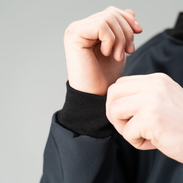 Бомбер чоловічий демісезонний Pobedov Thunder, темно-синій, softshell