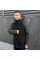 Парка чоловіча Pobedov Seniora Udacha Gray, чорний-хакі, до −28°C, утеплювач 250, на флісі