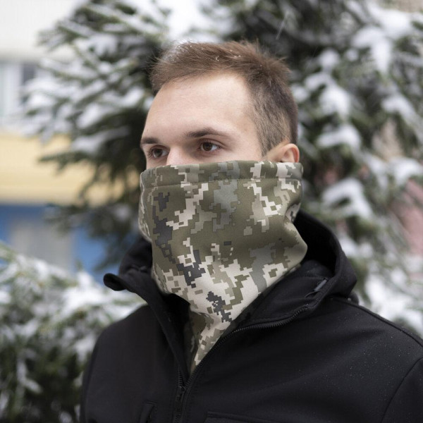 Бафф чоловіча Pobedov Soft shell без бренду, піксель