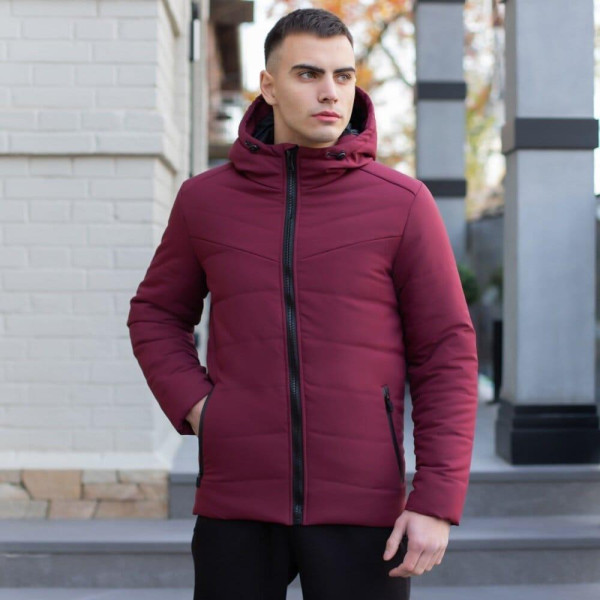 Куртка Pobedov Winter Jacket Dzen Бордовий