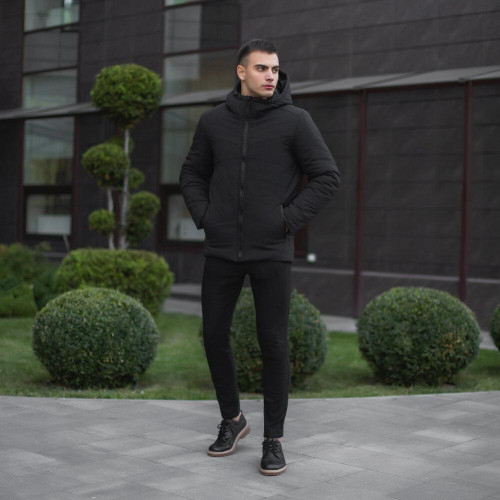 Куртка Pobedov Winter Jacket Dzen Чорний