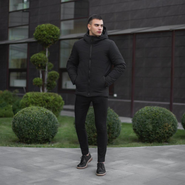 Куртка Pobedov Winter Jacket Dzen Чорний