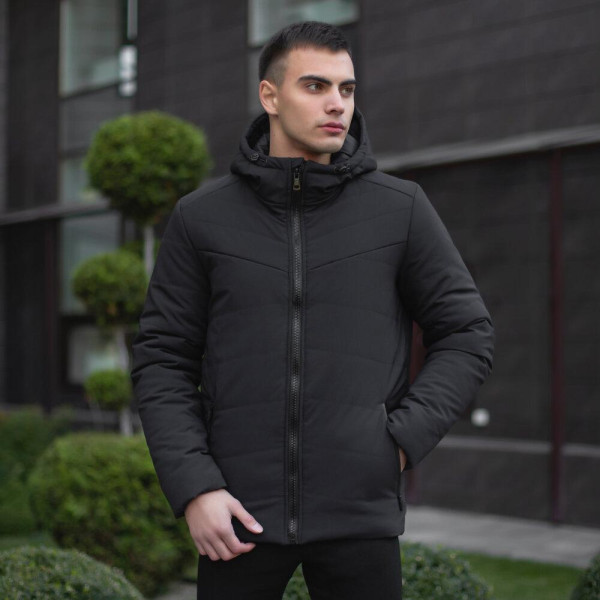 Куртка Pobedov Winter Jacket Dzen Чорний