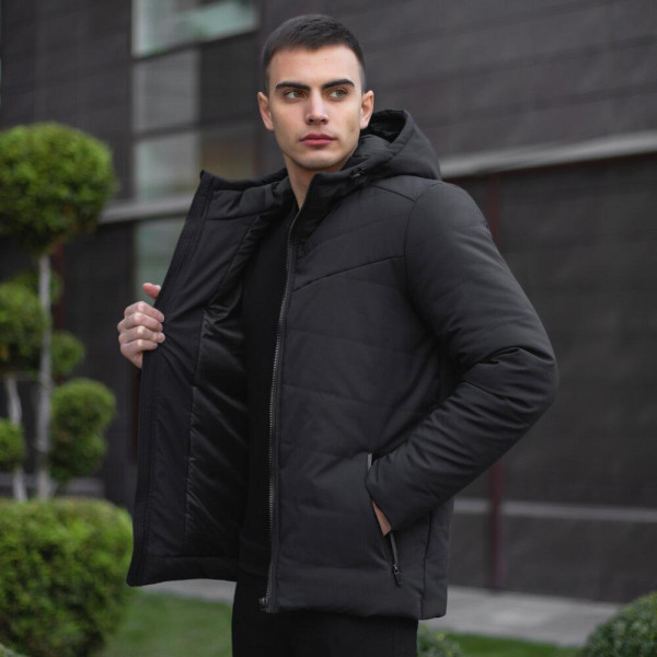 Куртка Pobedov Winter Jacket Dzen Чорний