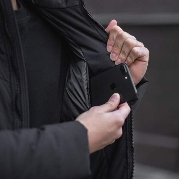 Куртка Pobedov Winter Jacket Dzen Чорний