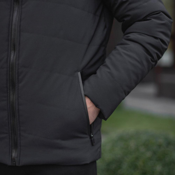 Куртка Pobedov Winter Jacket Dzen Чорний