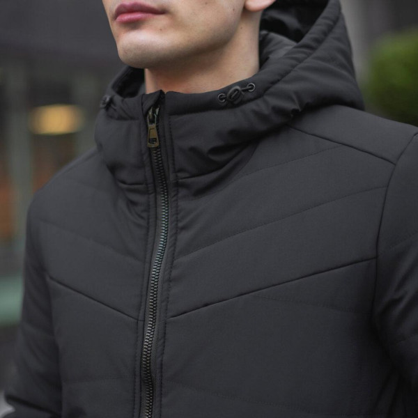 Куртка Pobedov Winter Jacket Dzen Чорний