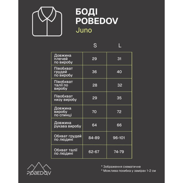 Боді жіноче Pobedov Juno з ангори рубчик, кольору мокко