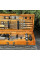 Подарунковий набір Mangalzavod Майстер Гриль у кейсі-столику світлий