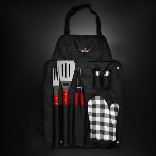 Подарунковий набір у ящику з ломом EuroMarket Барбекю BBQ