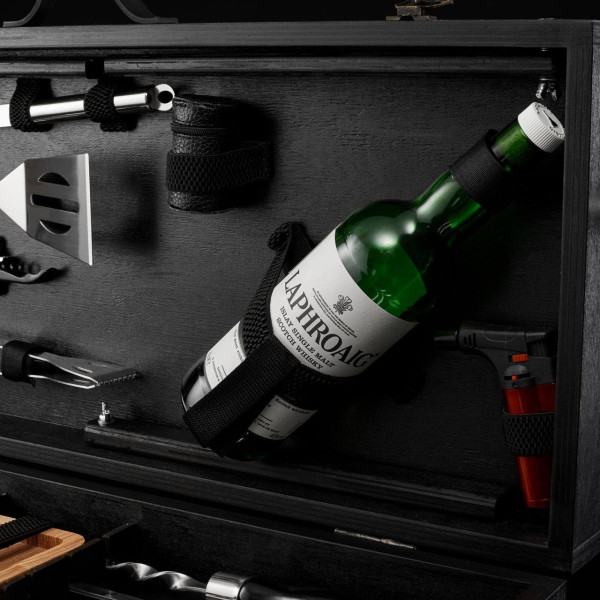 Подарочный набор шампуров EuroMarket Grills Трансформер G15 черный с кейсом-столом
