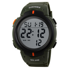 Мужские тактические часы Skmei 1068 Army-Green водонепроницаемые 5 ATM