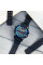 Чоловічий спортивний годинник Skmei 1283 Black-Blue 5 ATM полімерний