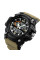 Тактические мужские часы Skmei 1283 Black-Khaki 5 ATM