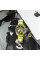 Чоловічий годинник Forsining 8130 Gold-Black механіка з автопідзаводом