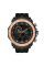 Мужские спортивные часы Sanda 6012 Black-Cuprum с подсветкой 5 ATM
