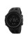 Чоловічий електронний годинник Skmei 1251 All Black з водозахистом 5 ATM