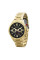Чоловічий годинник Guardo 11455-4 Gold-Black з металевим браслетом