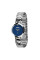 Жіночий годинник Guardo S02407-3 Silver-Blue зі сталевим браслетом