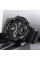 Тактичний чоловічий годинник Skmei 1818 Black з водозахистом 5 ATM