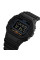 Чоловічий тактичний годинник Skmei 1628 All Black електронний 5 ATM