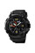 Чоловічий тактичний годинник Skmei 1520BK All Black водонепроникний 5 ATM