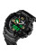 Чоловічий тактичний годинник Skmei 1520BK All Black водонепроникний 5 ATM