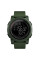 Тактические мужские часы Skmei 1469AGBK Military-Black 5 ATM зеленые