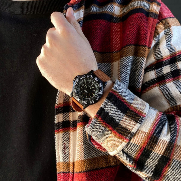 Мужские тактические часы Skmei 9281BN Brown кварцевые