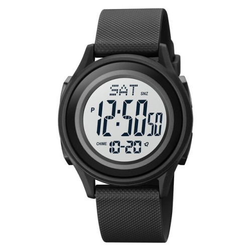 Мужские тактические часы Skmei 1893BKWT Black-White с водозащитой 5 ATM