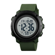 Тактичний чоловічий годинник Skmei 1434AGWT Army Green-White водонепроникний 5 ATM