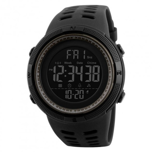 Мужские тактические часы Skmei 1251BN Black-brown с водозащитой 5 ATM