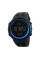 Мужские электронные спортивные часы Skmei 1251BU Black-Blue с водозащитой 5 ATM