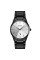 Мужские часы Skmei 9140BKSI Black-Silver кварцевые со стальным браслетом