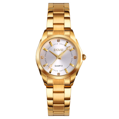 Женские классические часы Skmei 1620GD Gold золотистого цвета