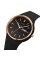 Жіночий годинник Skmei 1747BK Black кварцовий з силіконовим ремінцем