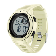 Чоловічий електронний спортивний годинник Sanda 2125 White 5 ATM білий