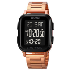 Годинник Skmei 1859RG Rose Gold електронний з водозахистом 5 ATM