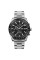 Мужские кварцевые часы Skmei 9253SIBK Silver-Black с хронографом