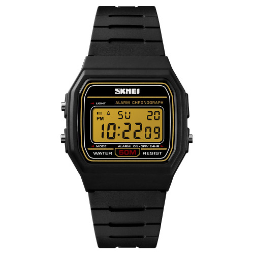 Наручний годинник Skmei 1412BKGD Black-Gold