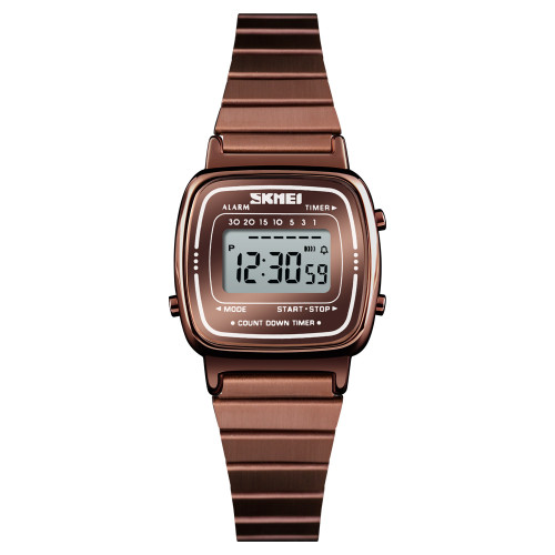 Жіночий годинник Skmei 1901SCF Cofee Steel