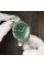 Мужские кварцевые часы Curren 8425 Silver-Green со стальным браслетом