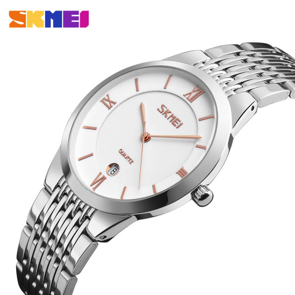 Жіночий годинник Skmei 9139WTGD-B White-Gold B кварцовий класичний