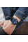 Мужские кварцевые часы Skmei 9276PBKBU Black-Blue с каучуковым ремешком