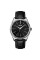 Мужские часы Skmei 9298SIBKBK Silver Black-Black классические кожаные
