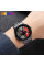 Чоловічий кварцовий годинник Skmei 1990A Black-Red з металевим браслетом