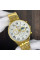 Мужские кварцевые часы Curren 8427 Gold-White с хронографом